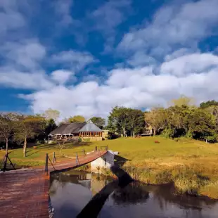 Hippo Hollow at Kruger National Park in South Africa