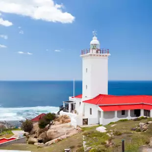 Lighthouse in Mossel bay, South Africa