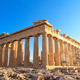 Parthenon former temple in Athens, Greece