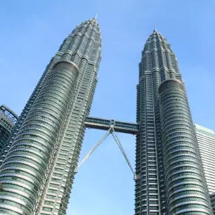 Petronas Twin Towers at Kuala Lumpur, Malaysia