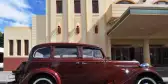 Art Deco Scene with Classic Car, Napier, New Zealand