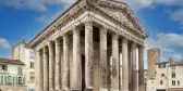 Temple of Augustus and Livia in Vienne, France