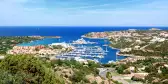 View of the capital of Costa Smeralda in Porto Cervo, Italy