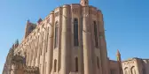 Exterior of Sainte-Cecile Cathedral of Albi in France