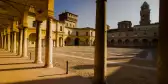 Mantua Square at golden hour in Lombardy, Italy