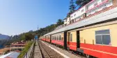 Shimla Railway station in Shimla, Himachal Pradesh, India