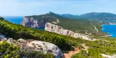 Capo Caccia coastline in springtime. Sardinia, Italy