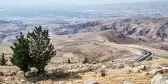 Summit view of Mose’s Promised Land from Mt. Nebo Madaba, Jordan