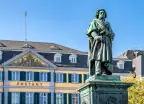 Ludwig van Beethoven statue in Bonn, Germany