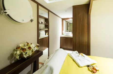 Interior of Elegance Spa aboard the Douro Elegance ship