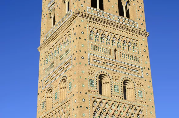 St. Martin's Tower in Teruel, Aragon, Spain.