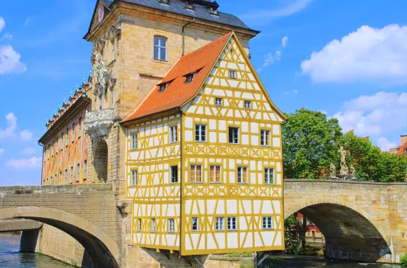 Bamberg townhall in Germnay