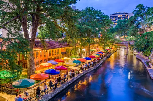 River Walk in San Antonio, Texas